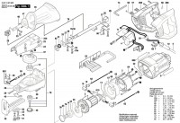 Bosch 3 601 F4C 800 Gsa 1100 E Reciprocating Saw 230 V / Eu Spare Parts